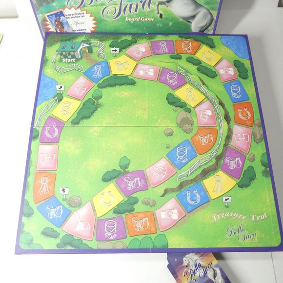 Treasure Trot Bella Sera Board Game w/ Apuni Horse Card Exclusive 2007 - Picture 8 of 10